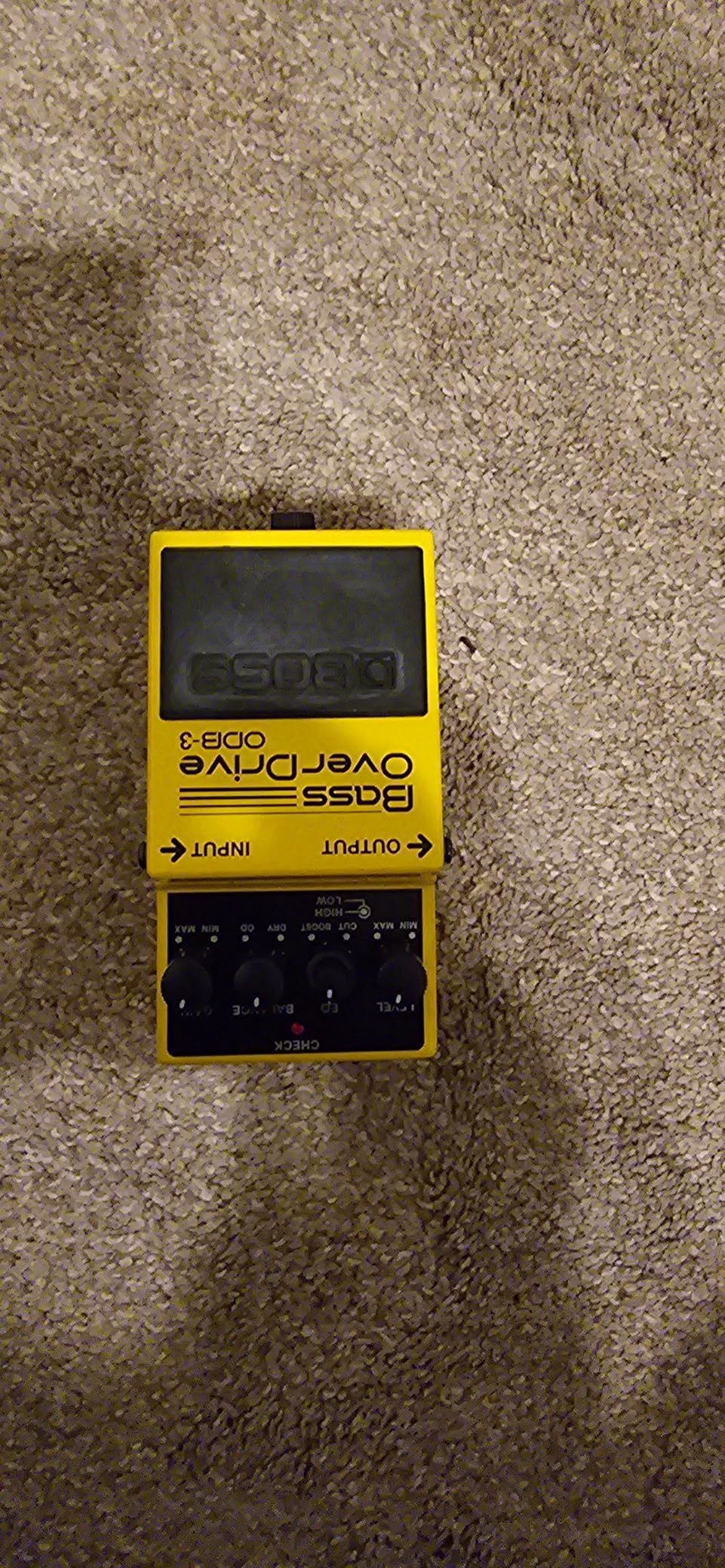 BOSS ODB-3 Bass Overdrive Guitar Pedal (ODB-3) - Customer Photo 1