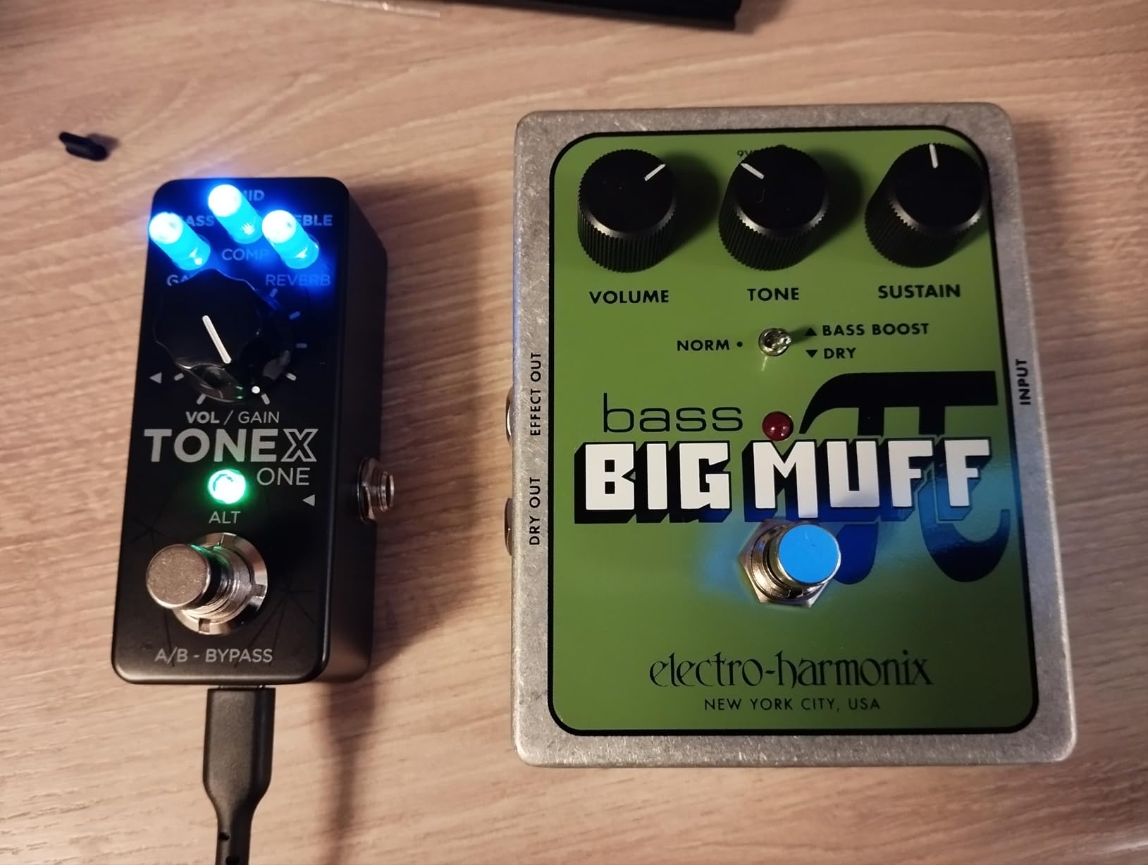 Electro-Harmonix Bass Big Muff Pi Fuzz Pedal - Customer Photo 1