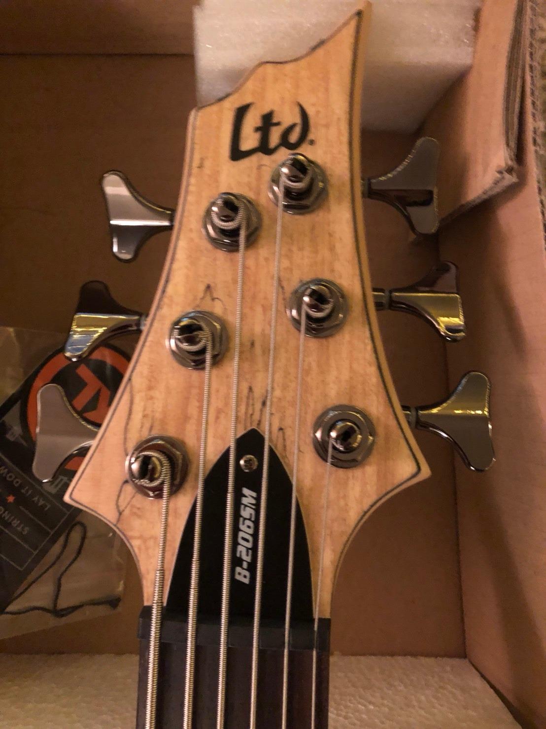 ESP LTD B-205 5-string Bass Guitar - Natural Satin Customer Review ESP LTD B-205 5-string Bass Guitar - Natural Satin - Customer Photo 2