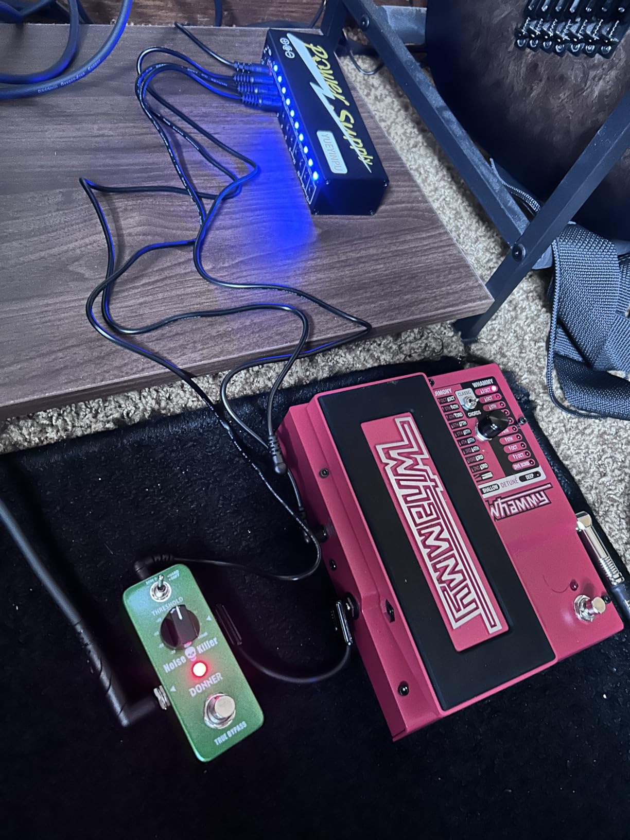 Donner Tuner Pedal, Dt-1 Chromatic Guitar Tuner Pedal with Pitch Indicator for Electric Guitar and Bass True Bypass - Customer Photo 2