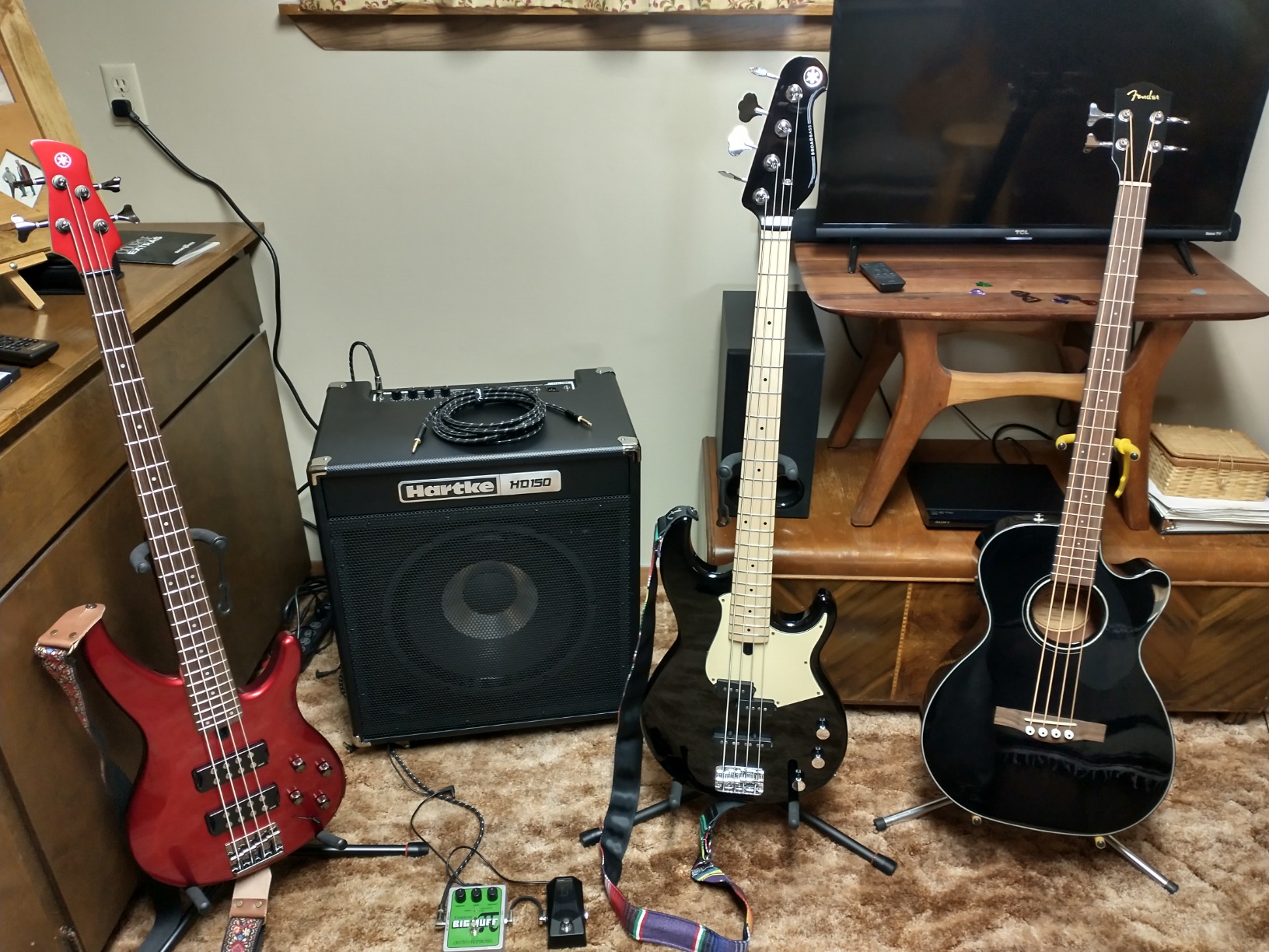 Yamaha BB234 BB-Series Bass Guitar, Yellow Natural Stain - Customer Photo 2