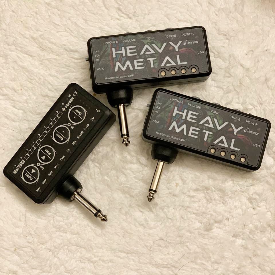 Donner Bass Guitar Headphone Amp Basement USB Rechargeable Mini Portable Bass Headphone Amplifier for Bass Guitar - Customer Photo 1