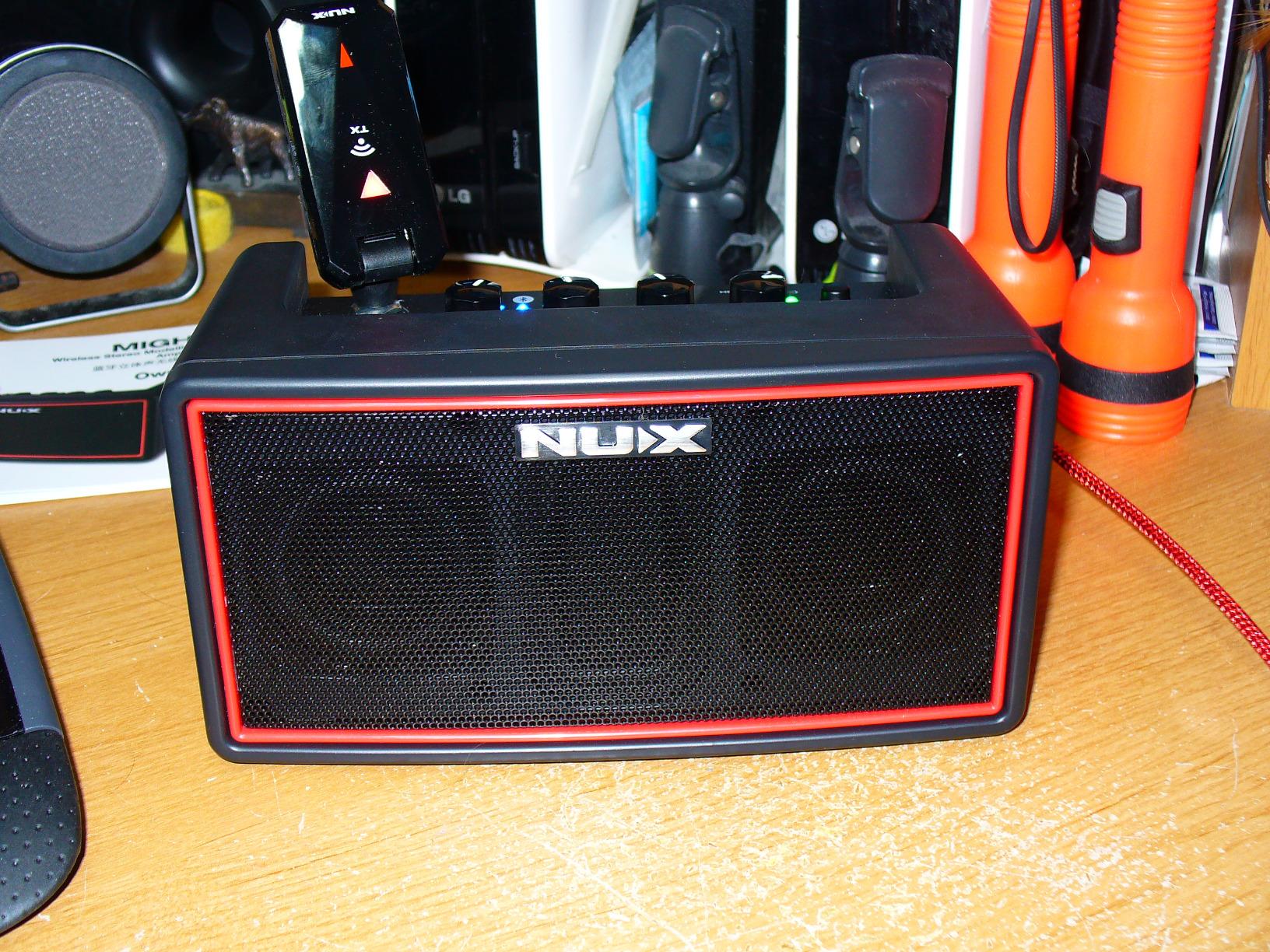 NUX Mighty Air Wireless Stereo Modelling Guitar/Bass Amplifier with Bluetooth,Mobile App - Customer Photo 2