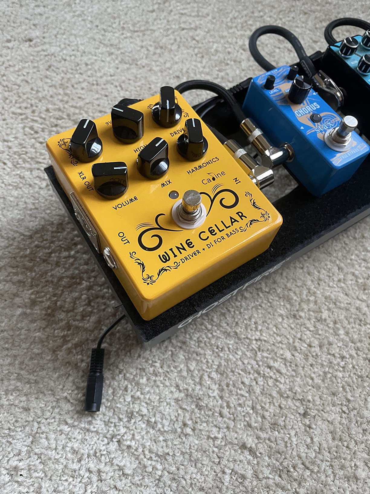 Caline CP-60 Wine Cellar Bass Driver Guitar Effects Pedal True Bypass - Customer Photo 1
