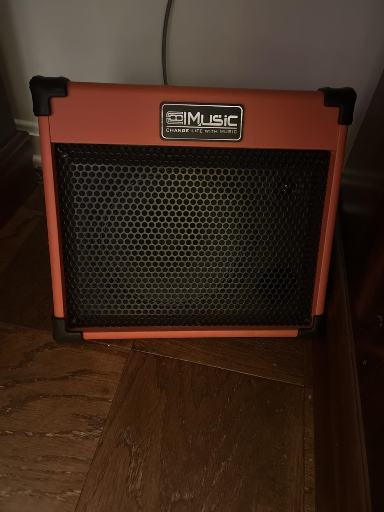 Acoustic Guitar Amplifier, 20 Watt Bluetooth Amp for Guitar Acoustic with Reverb Chorus Effect, 3 Band EQ（Including Microphone and Audio Cable） - Customer Photo 1