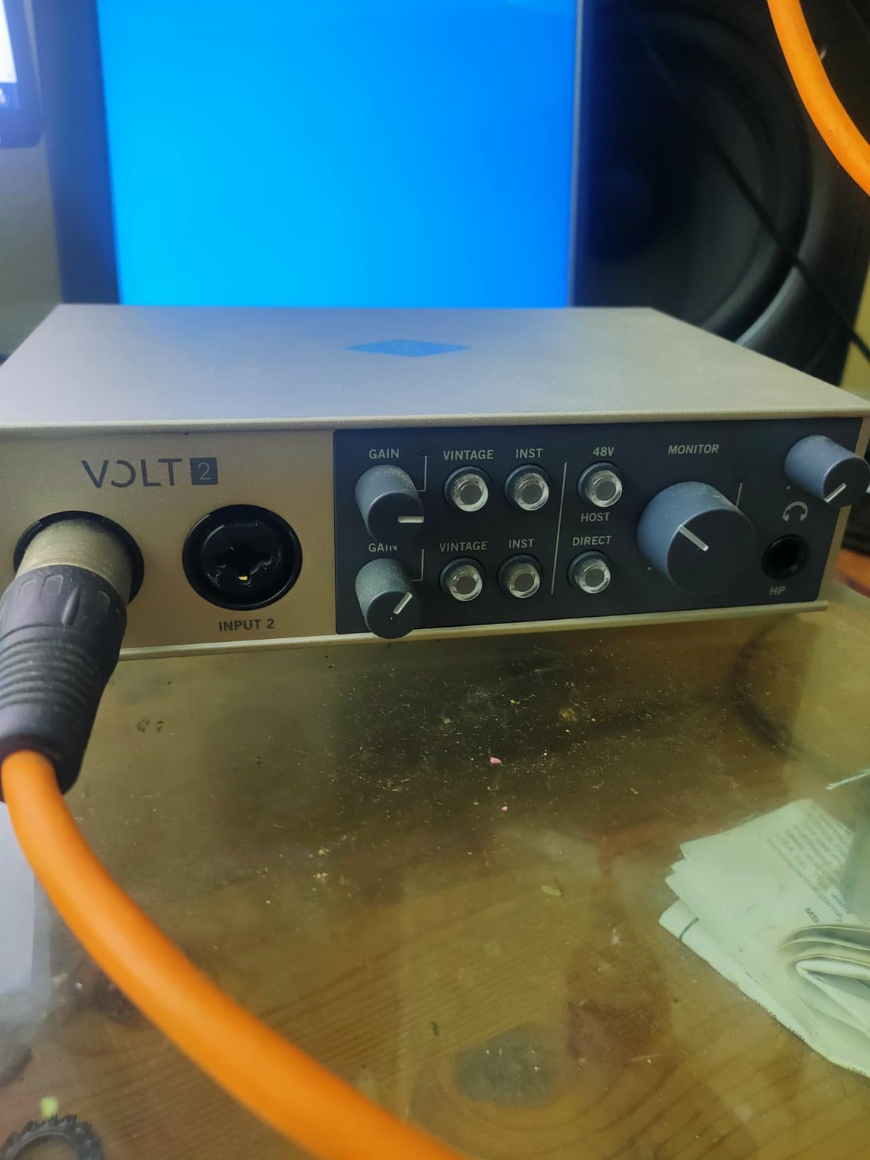 Universal Audio Volt 2 USB Recording Studio Audio Interface Customer Review Universal Audio Volt 2 USB Recording Studio Audio Interface - Customer Photo 2