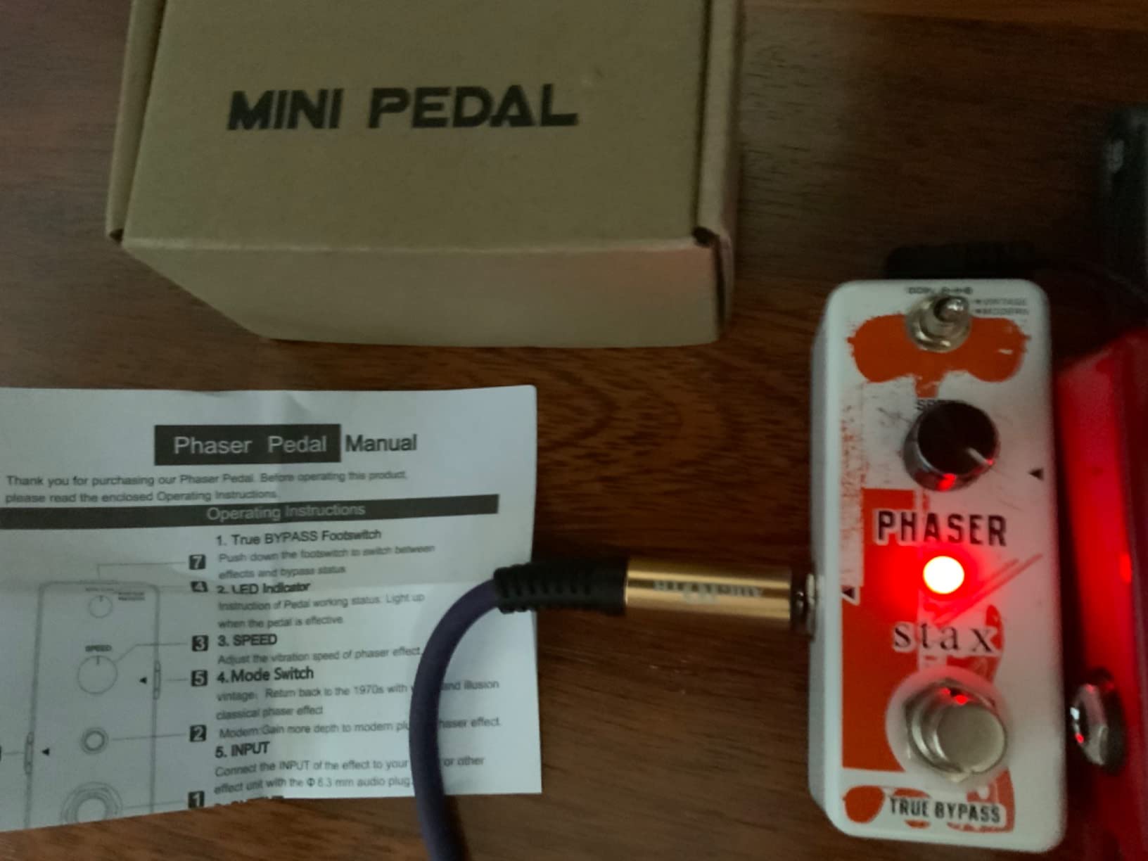 Stax ABY Box Line Selector AB Switch – True Bypass A/B/Y & A+B Modes, Metal Chassis – Guitar Amp & Effects Switcher - Customer Photo 1