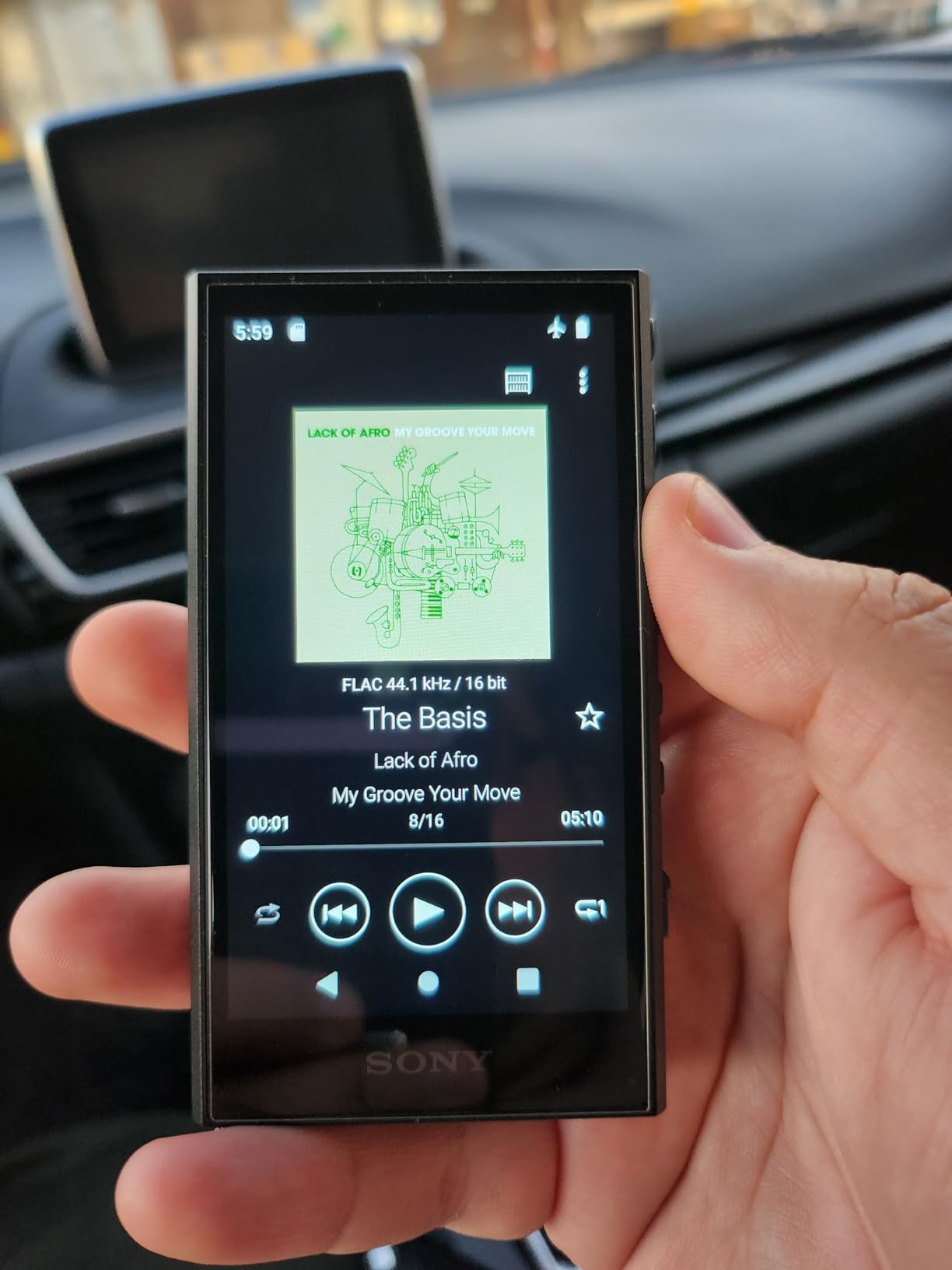 Sony NW-A306 Walkman 32GB Hi-Res Portable Digital Music Player with Android, up to 36 Hour Battery, Wi-Fi & Bluetooth and USB Type-C – Black NW-A306/B, Black Customer Review Sony NW-A306 Walkman 32GB Hi-Res Portable Digital Music Player with Android, up to 36 Hour Battery, Wi-Fi & Bluetooth and USB Type-C – Black NW-A306/B, Black - Customer Photo 3