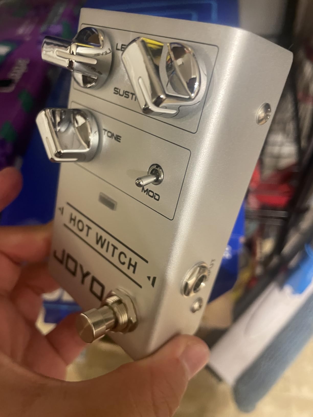 JOYO Line Selector Guitar Pedals 6 Mode Switch with AB 2 Effect Loops Independent Control Channel for Electric Guitar Bass (ORTHROS SELECTOR JF-24) - Customer Photo 1