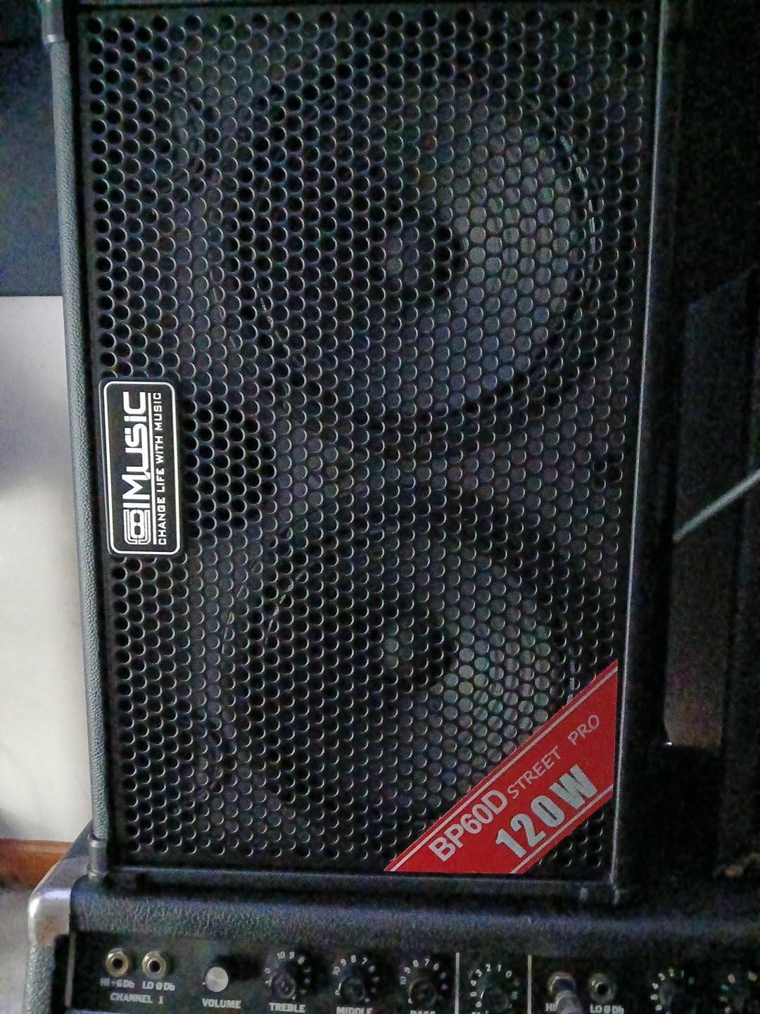 Coolmusic 120W Professional Acoustic Guitar Amp with Bluetooth & PA System | 7 Inputs, Studio-Grade Reverb/Chorus/Delay, 3-Band EQ | 3-Year Warranty - Customer Photo 1
