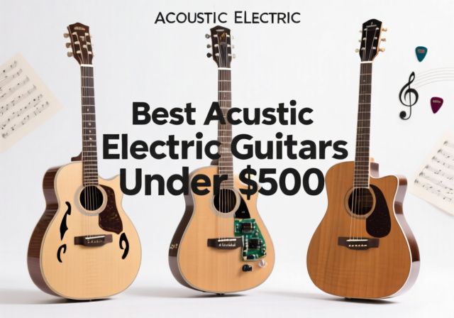10 Best Acoustic Electric Guitars Under 500 (October 2026) Tested & Reviewed